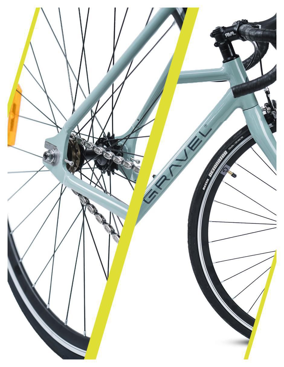 Bicicleta de ruta gravel "rodada" 700 no aplica "para" unisex