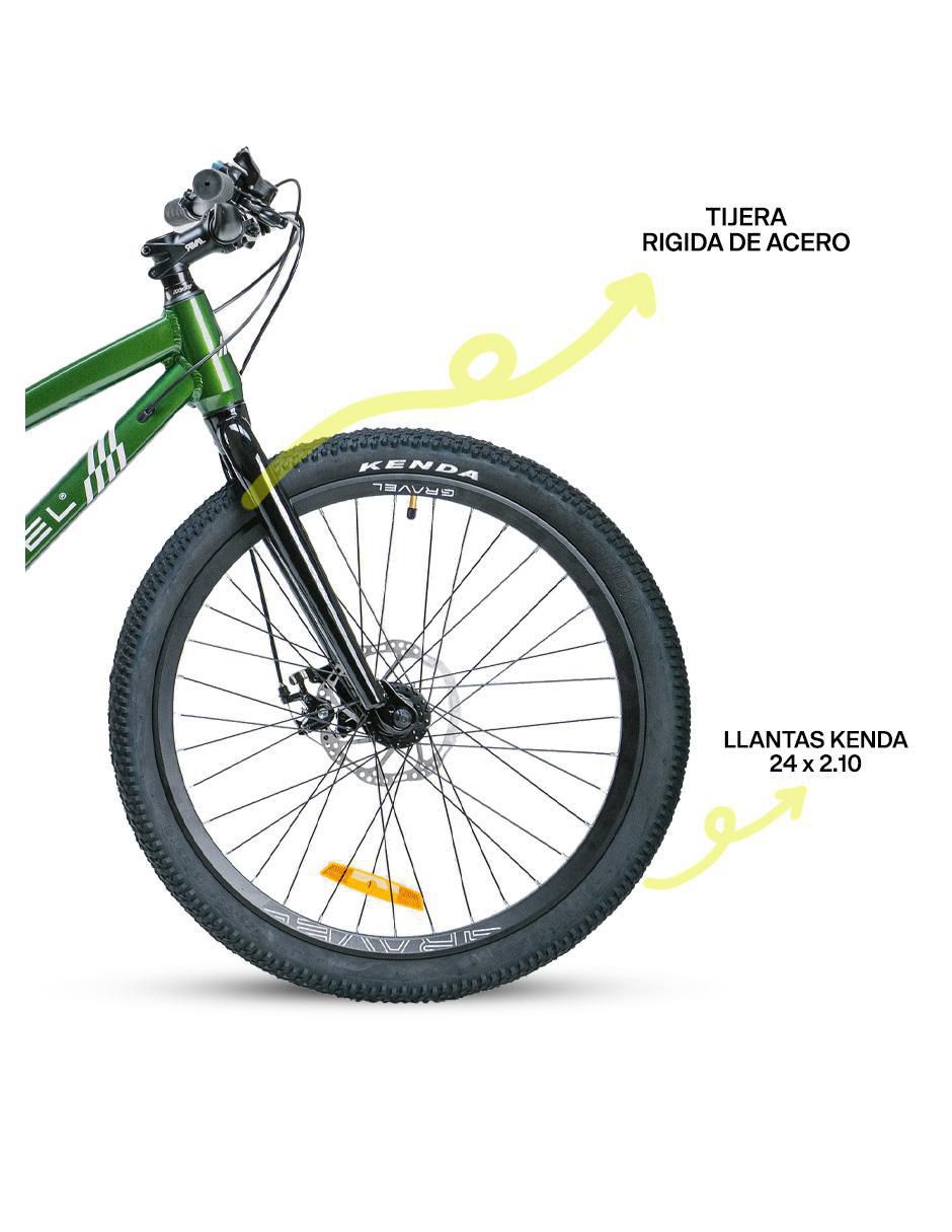 Bicicleta de montaña rodada 24 Rimo unisex 3