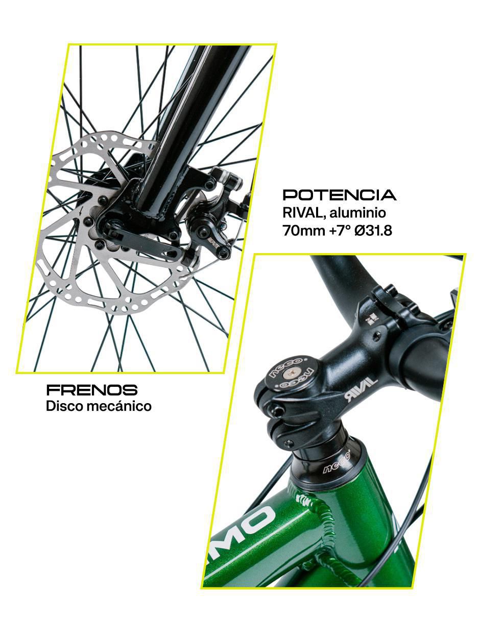 Bicicleta de montaña rodada 24 Rimo unisex 5