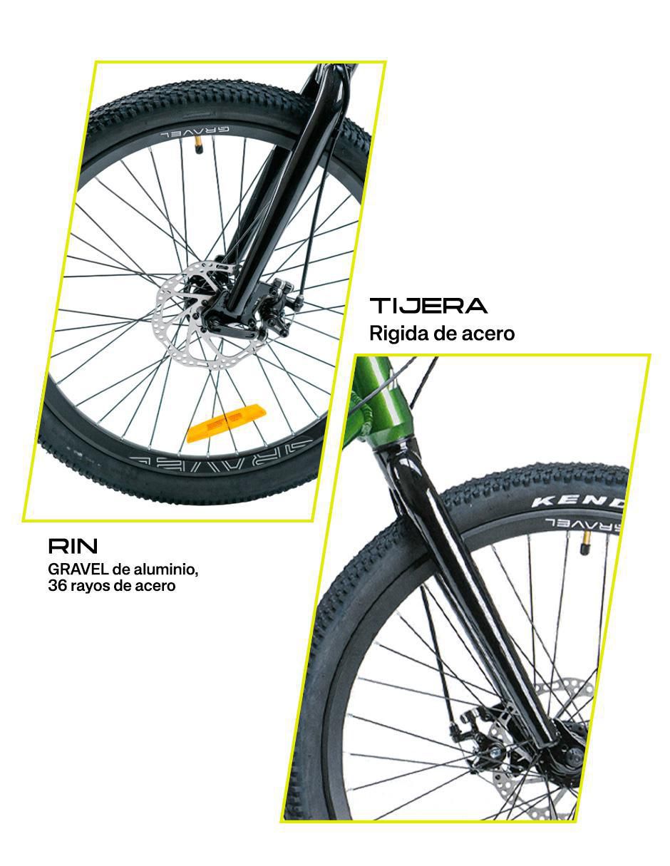 Bicicleta de montaña rodada 24 Rimo unisex 6