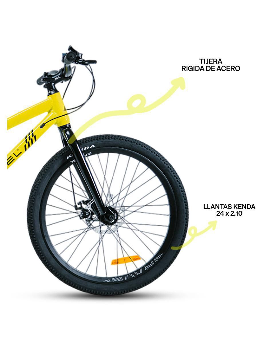 Bicicleta de montaña gravel "rodada" 24 rimo 24¨ "para" unisex