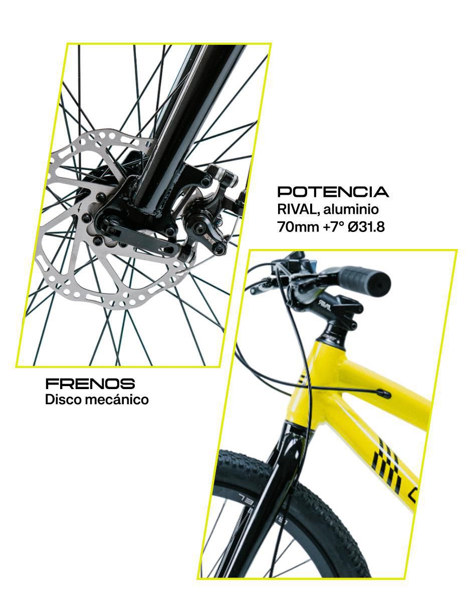 Bicicleta de montaña gravel "rodada" 24 rimo 24¨ "para" unisex