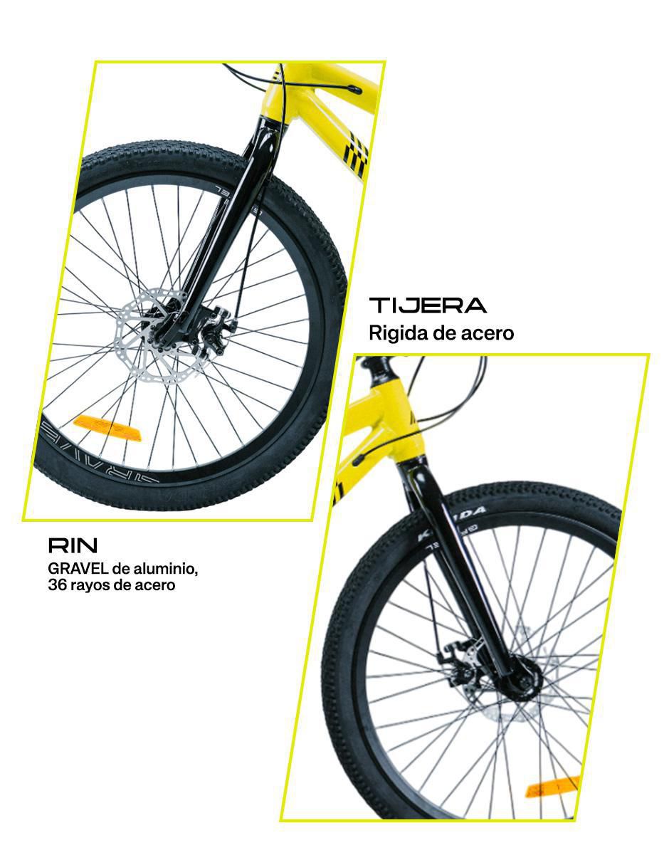 Bicicleta de montaña gravel "rodada" 24 rimo 24¨ "para" unisex