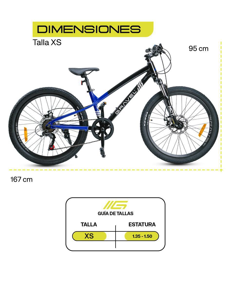 Bicicleta de montaña rodada 24 Rimo 2.0 unisex 11