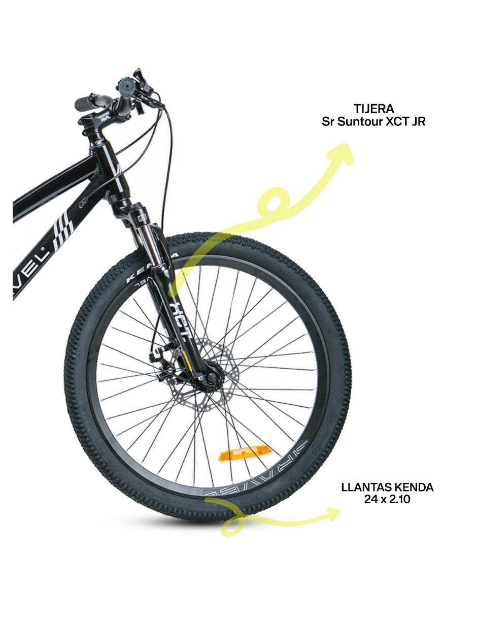 Bicicleta de montaña gravel "rodada" 24 rimo 2.0 24¨ "para" unisex