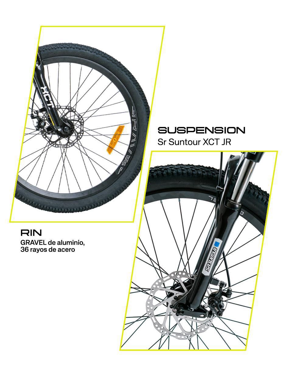 Bicicleta de montaña gravel "rodada" 24 rimo 2.0 24¨ "para" unisex