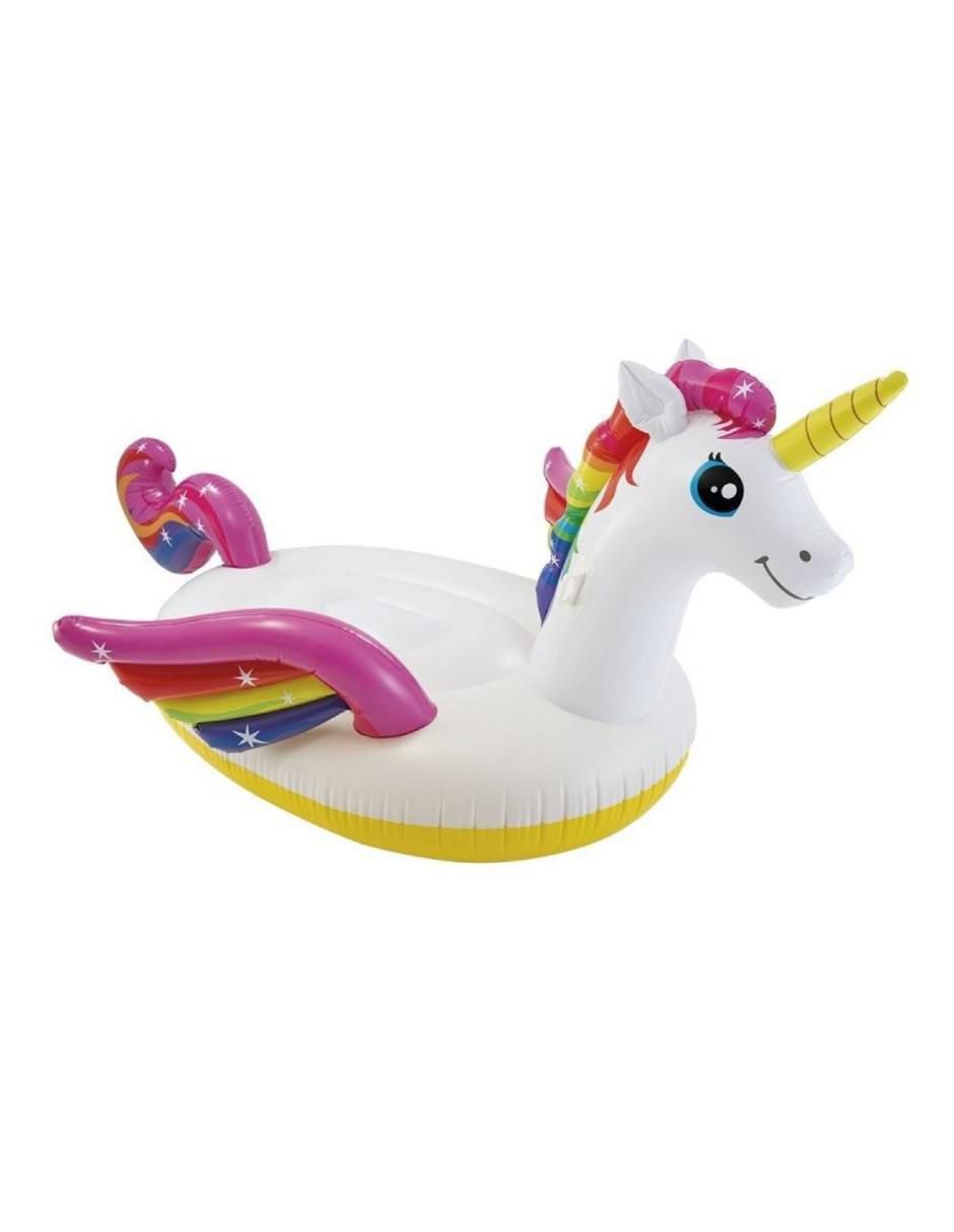 Inflable acuático forma de unicornio Inflable acuático forma de unicornio