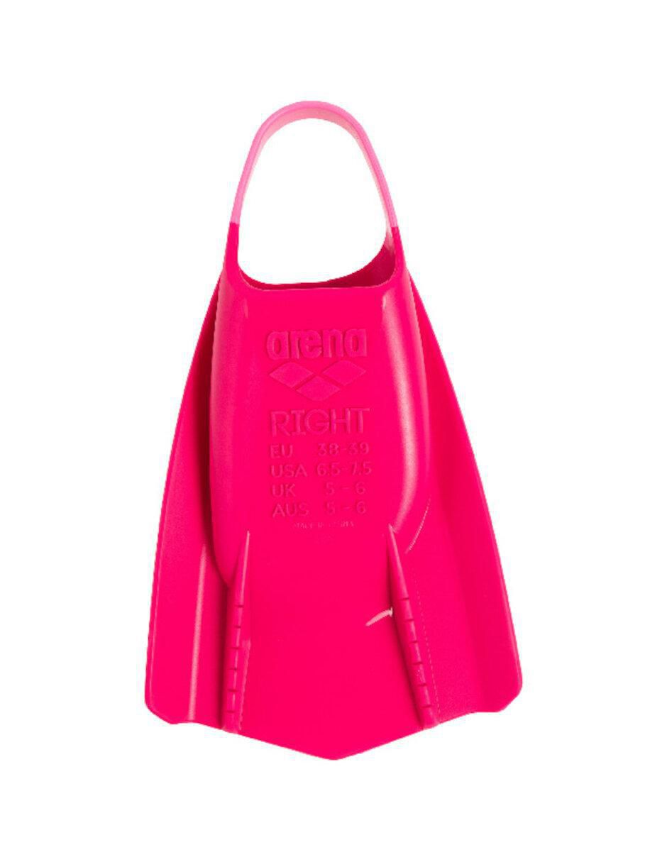 Aletas "de" natación arena powerfin pro 2 "de" silicón adulto