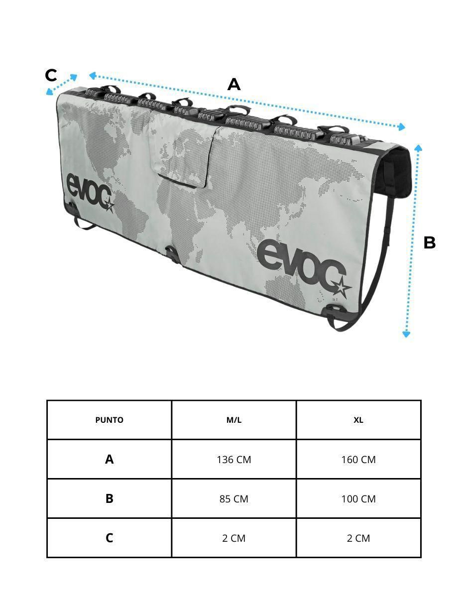 Rack porta bicicleta para camioneta Tailgate Pad Stone 6