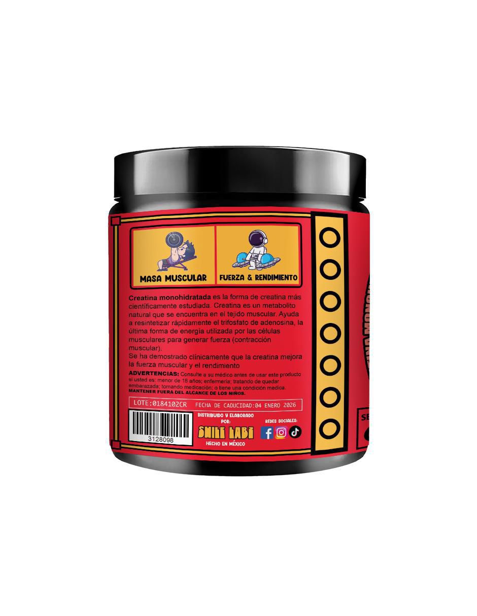 Creatina monohidratada de 300 g 3
