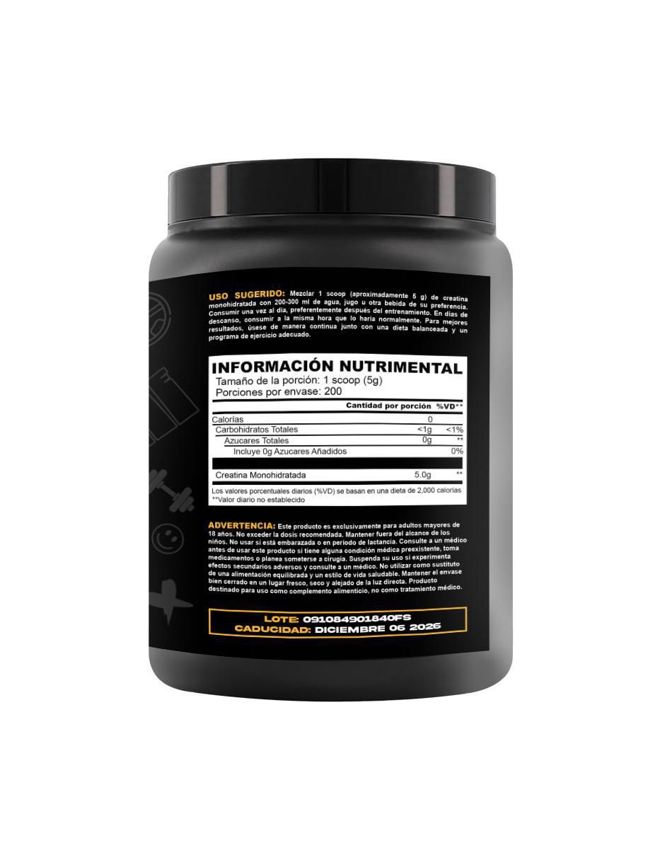 Creatina monohidratada de 1kg 2