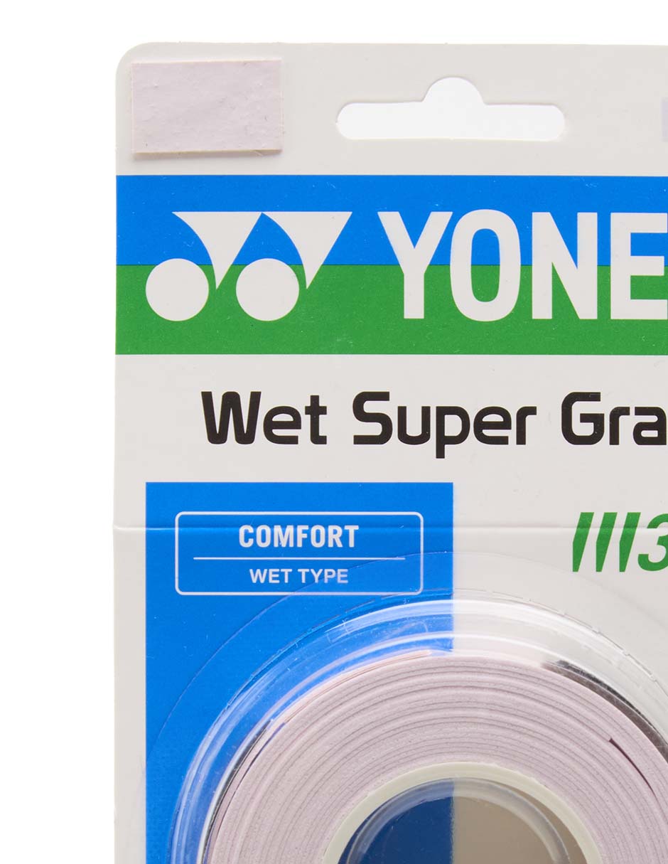 Cinta protectora para raqueta wet super grap rosa 4