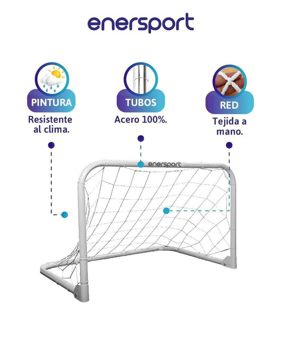 Portería para fútbol con red infantil 5