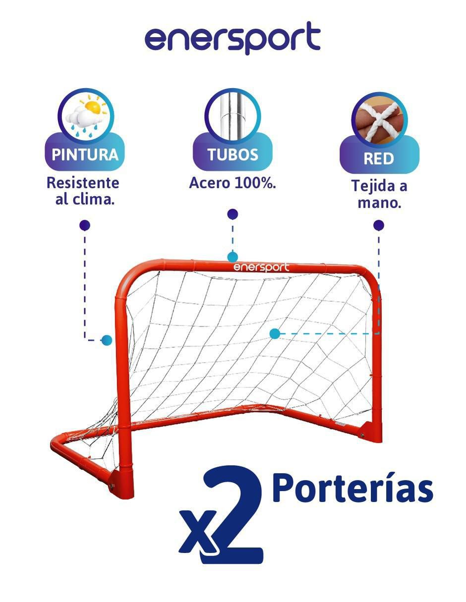 Set porterías con red infantil 4