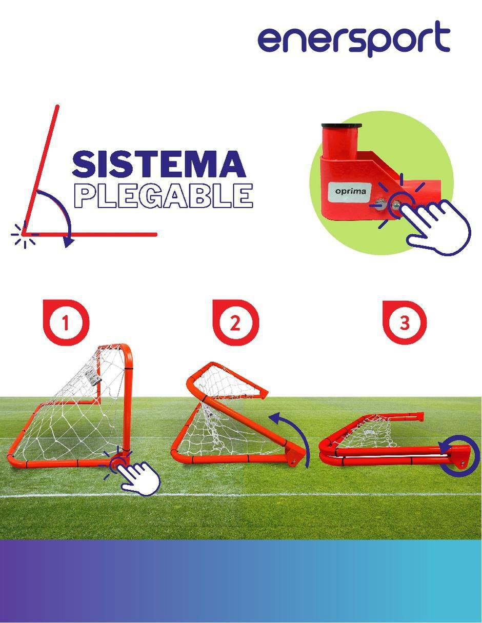 Set porterías con red infantil 5