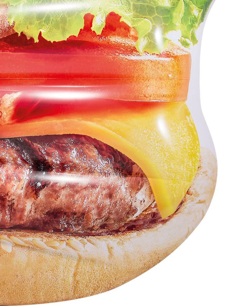 Inflable acuático forma de hamburguesa 4