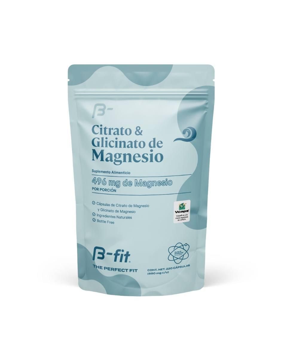 Citrato y glicinato de magnesio 220 capsulas Citrato y glicinato de magnesio 220 capsulas