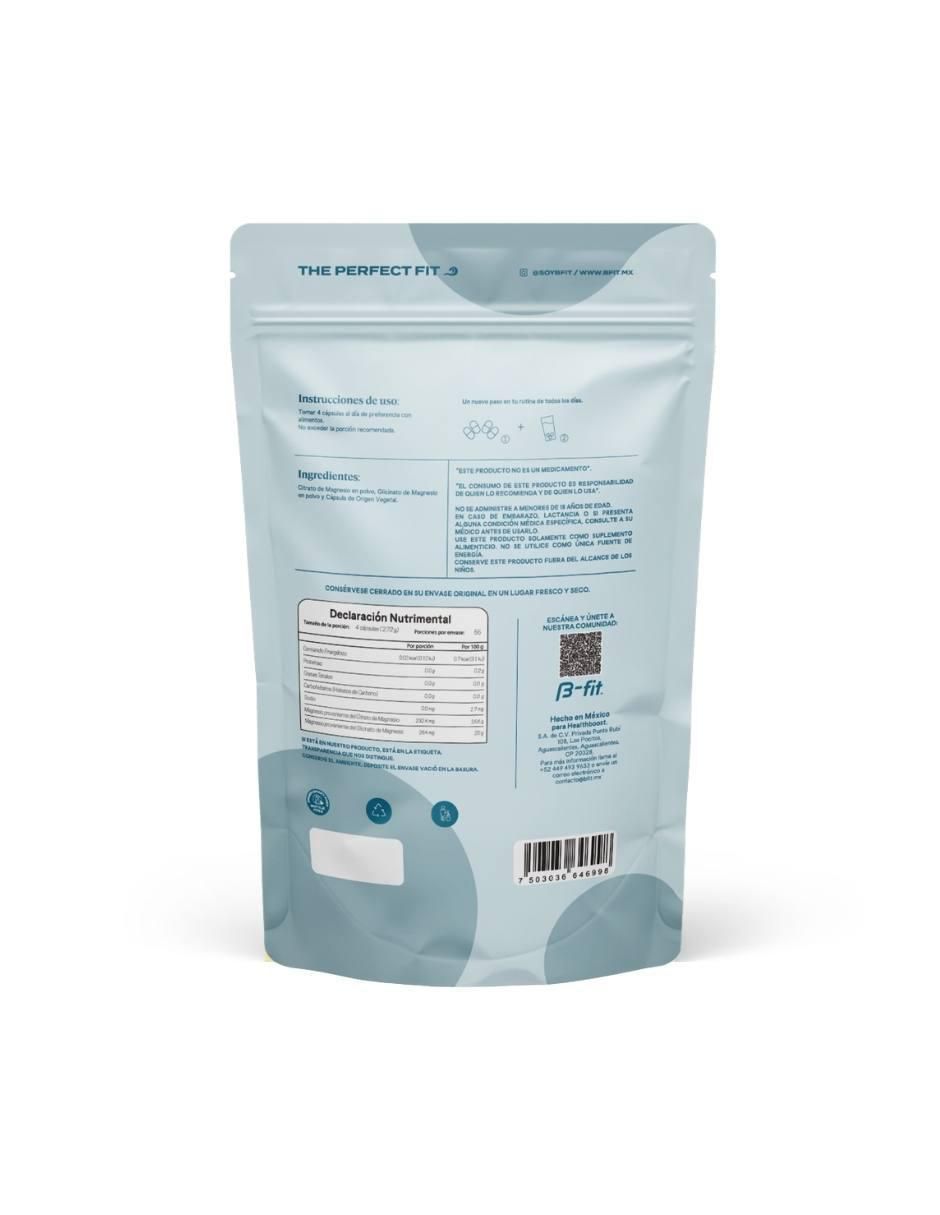 Citrato y glicinato de magnesio 220 capsulas 2