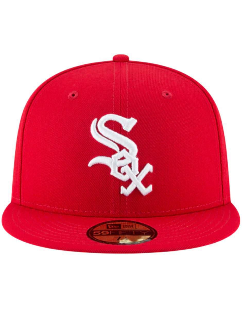 Gorra visera plana cerrada Chicago White Sox para hombre 4