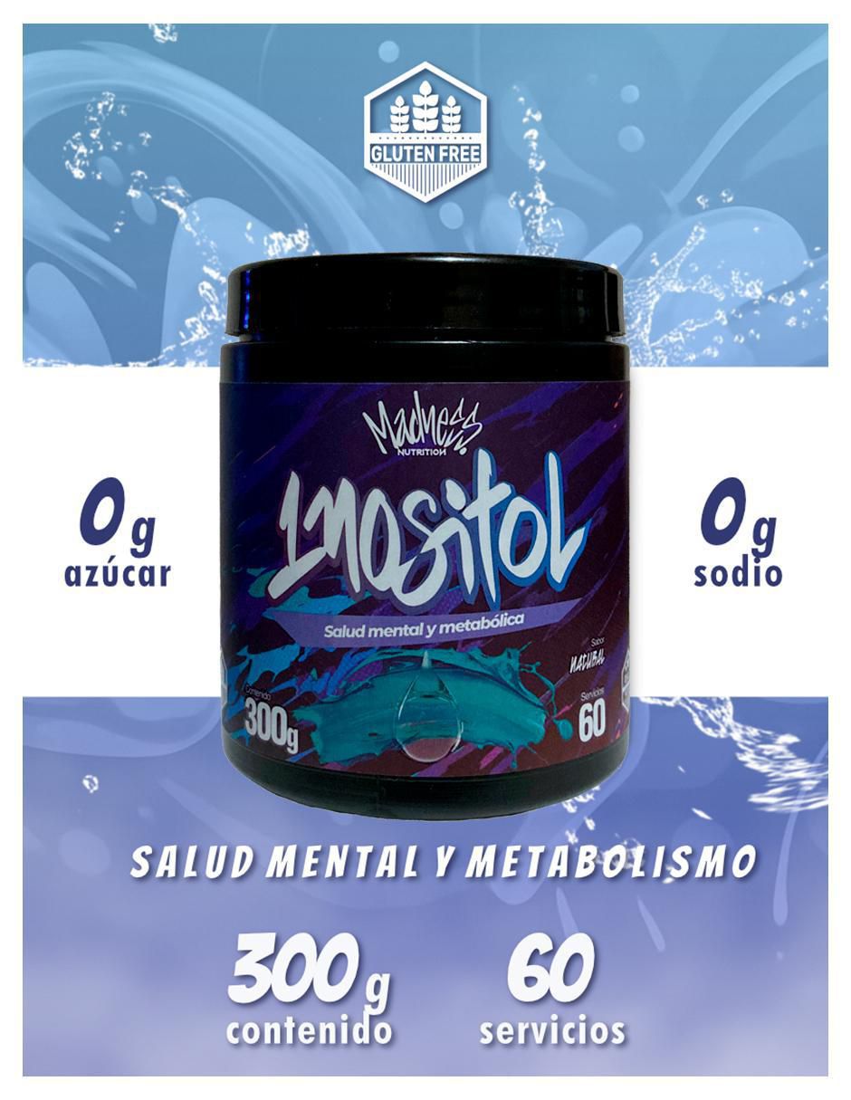 Inositol suplemento polvo equilibrio hormonal sabor natural de 300 g 3