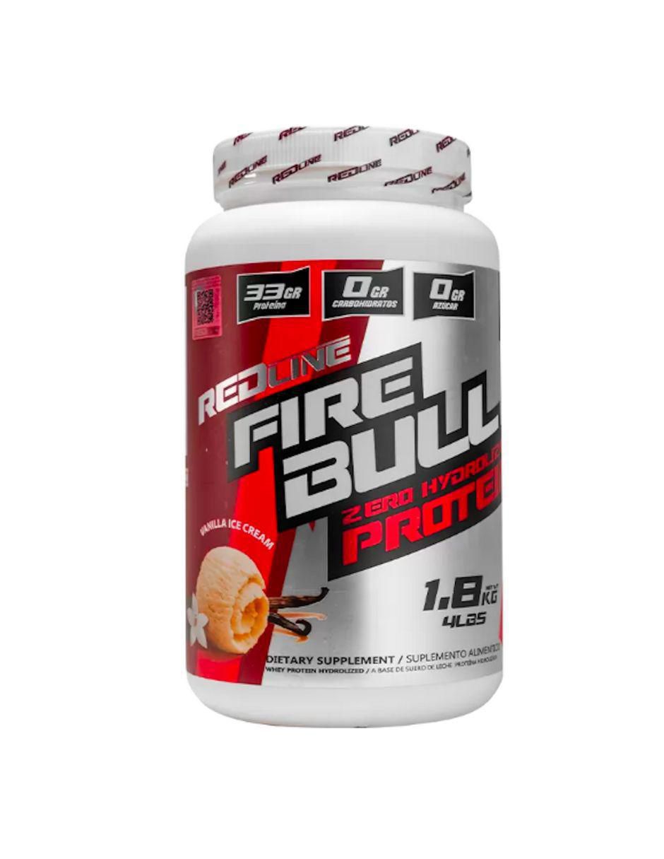 Proteína Fire Bull sabor vainilla de 1.8 kg