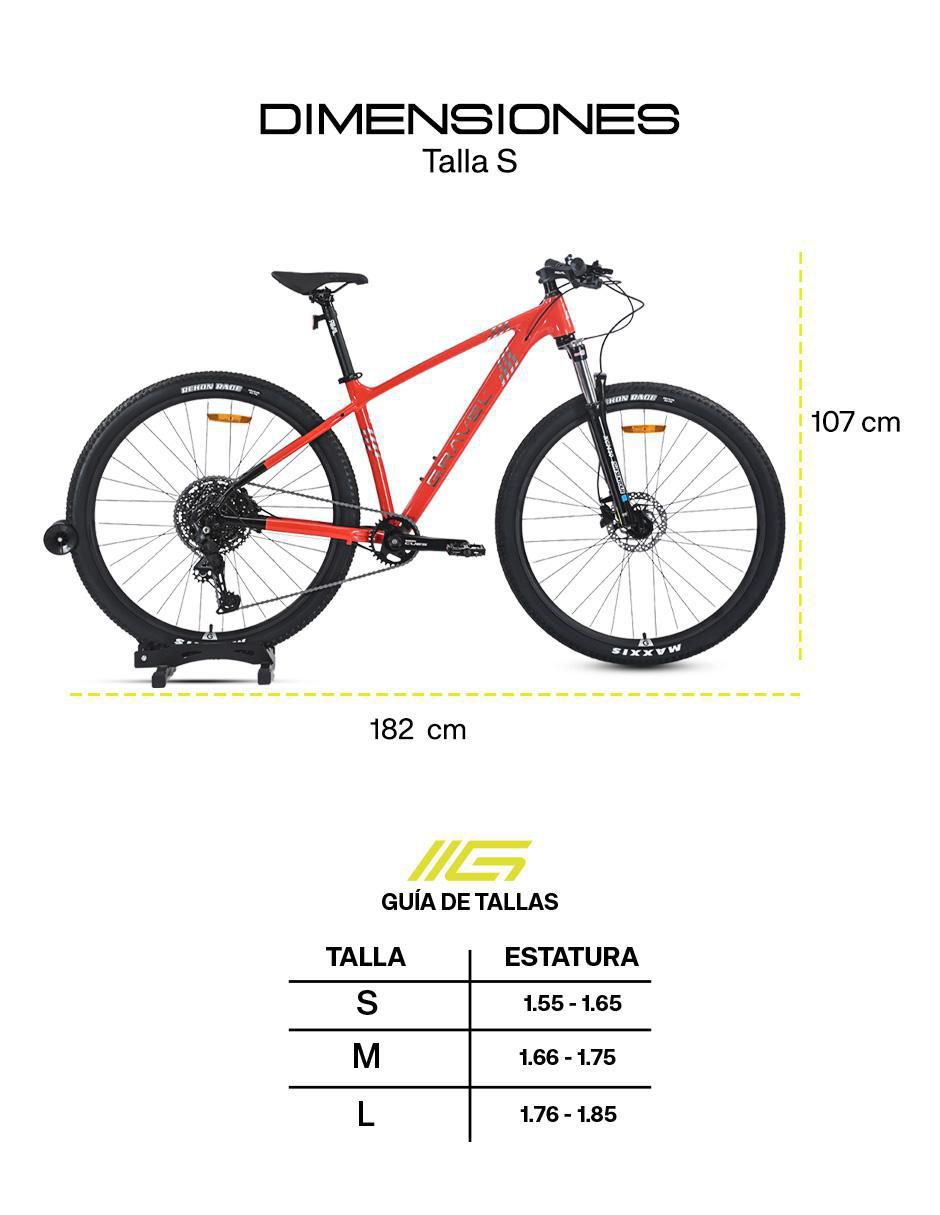 Bicicleta de montaña gravel "rodada" 29 vinson 11 "para" unisex