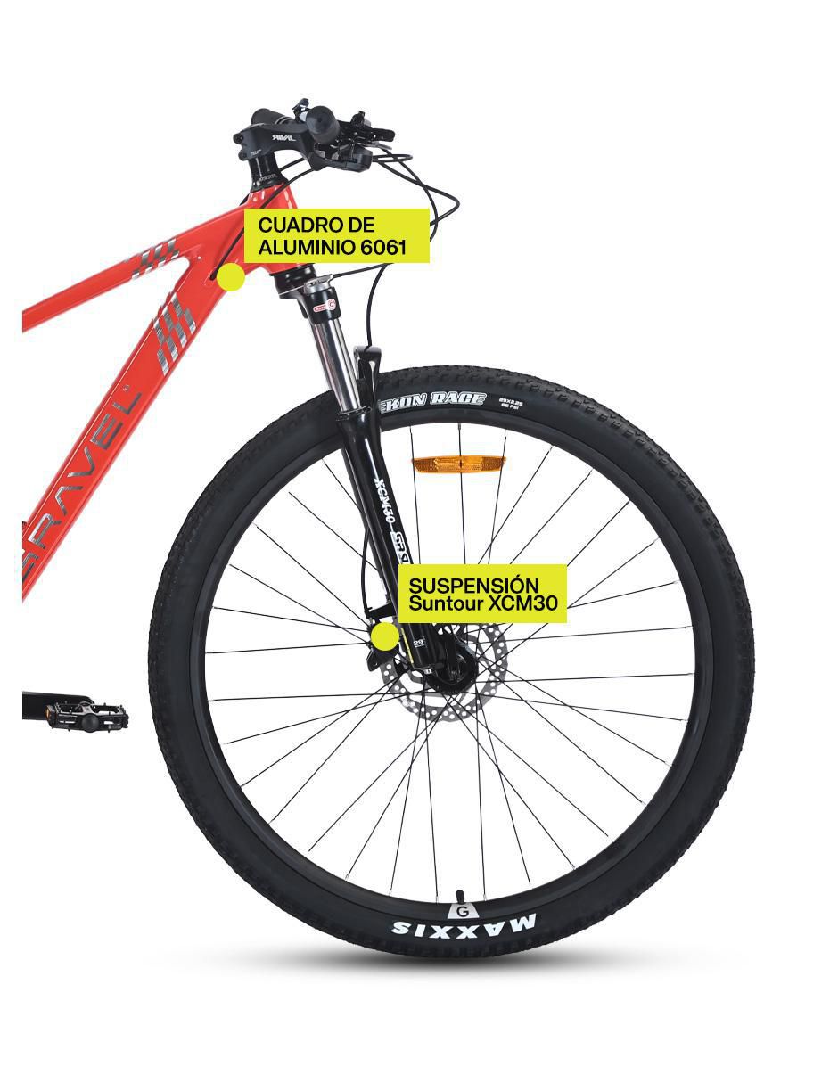 Bicicleta de montaña gravel "rodada" 29 vinson 11 17¨ "para" unisex