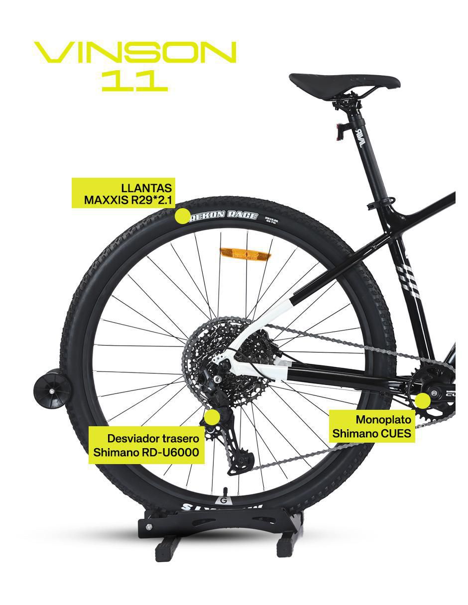 Bicicleta de montaña rodada 29 Vinson unisex 4
