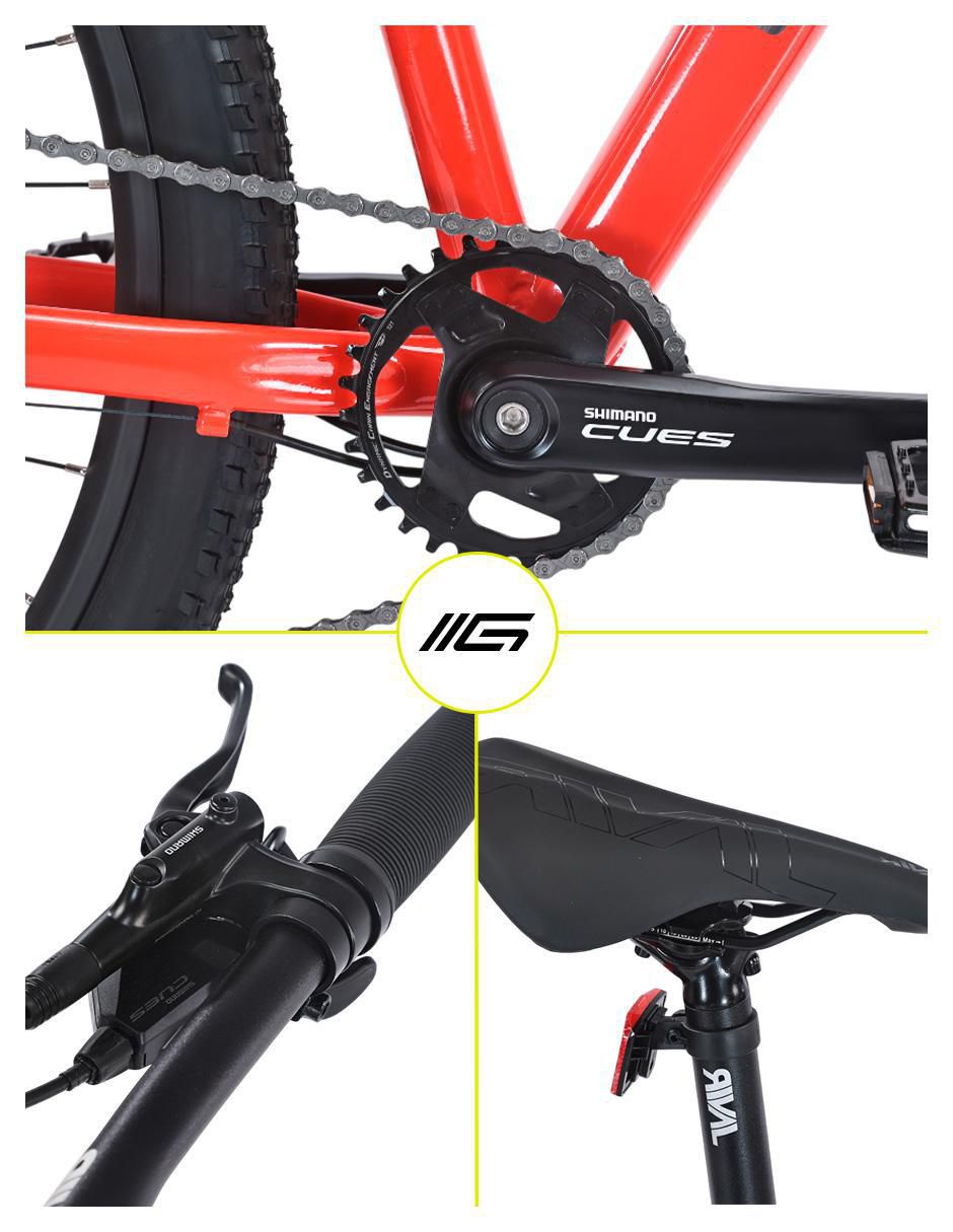 Bicicleta de montaña gravel "rodada" 29 vinson 11 19¨ "para" unisex