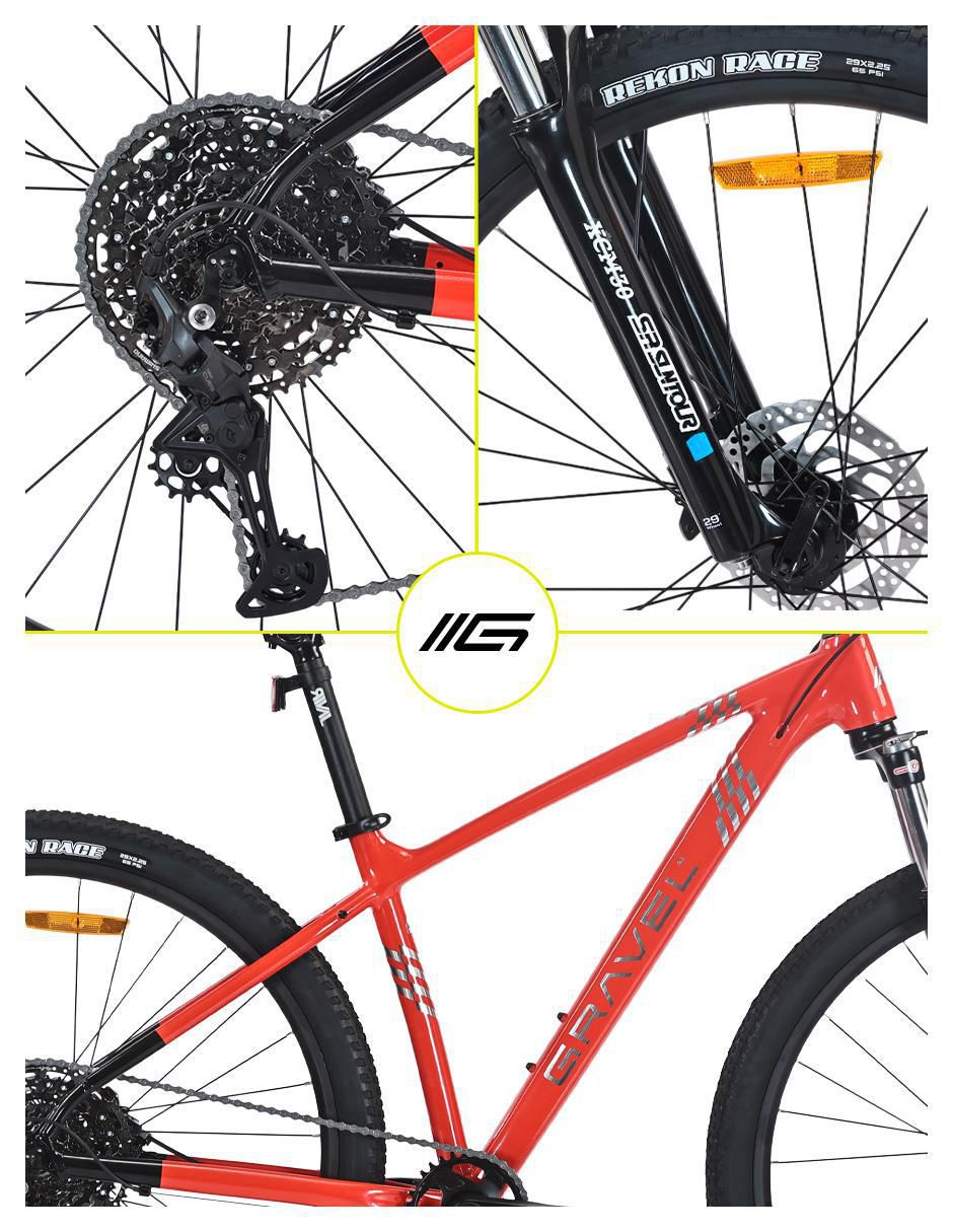 Bicicleta de montaña gravel "rodada" 29 vinson 11 19¨ "para" unisex