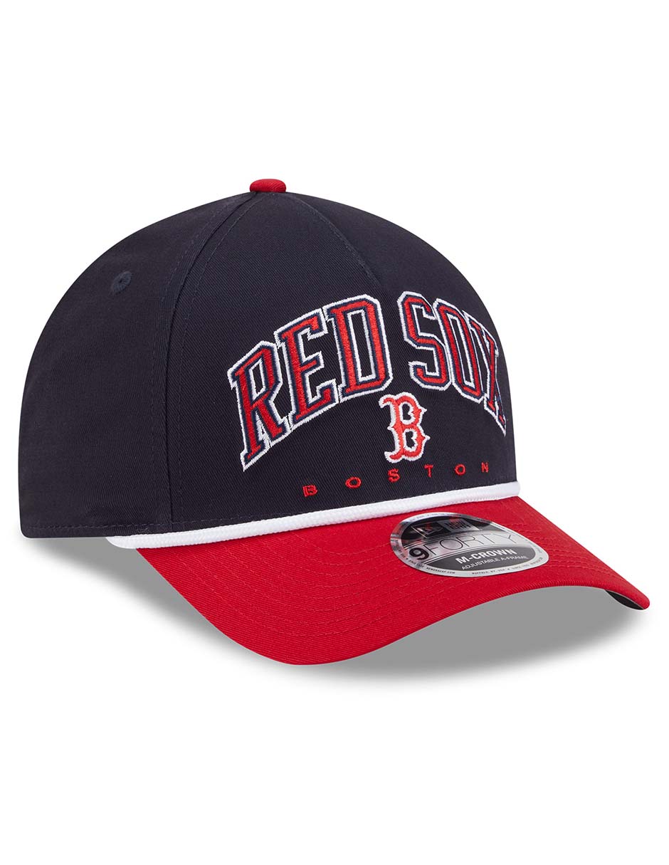 Gorra visera curva correa ajustable para Béisbol Sport Night Boston Red Sox adulto 2