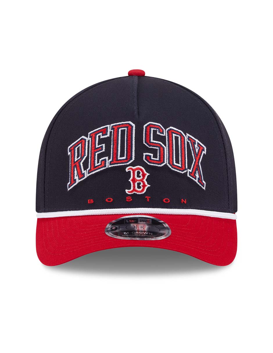 Gorra visera curva correa ajustable para Béisbol Sport Night Boston Red Sox adulto 3