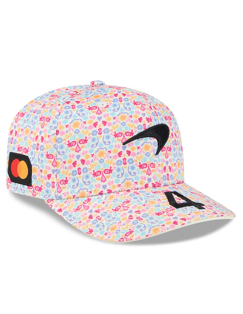 Gorra visera curva correa ajustable para Motorsport Race Especial México Mclaren adulto 2