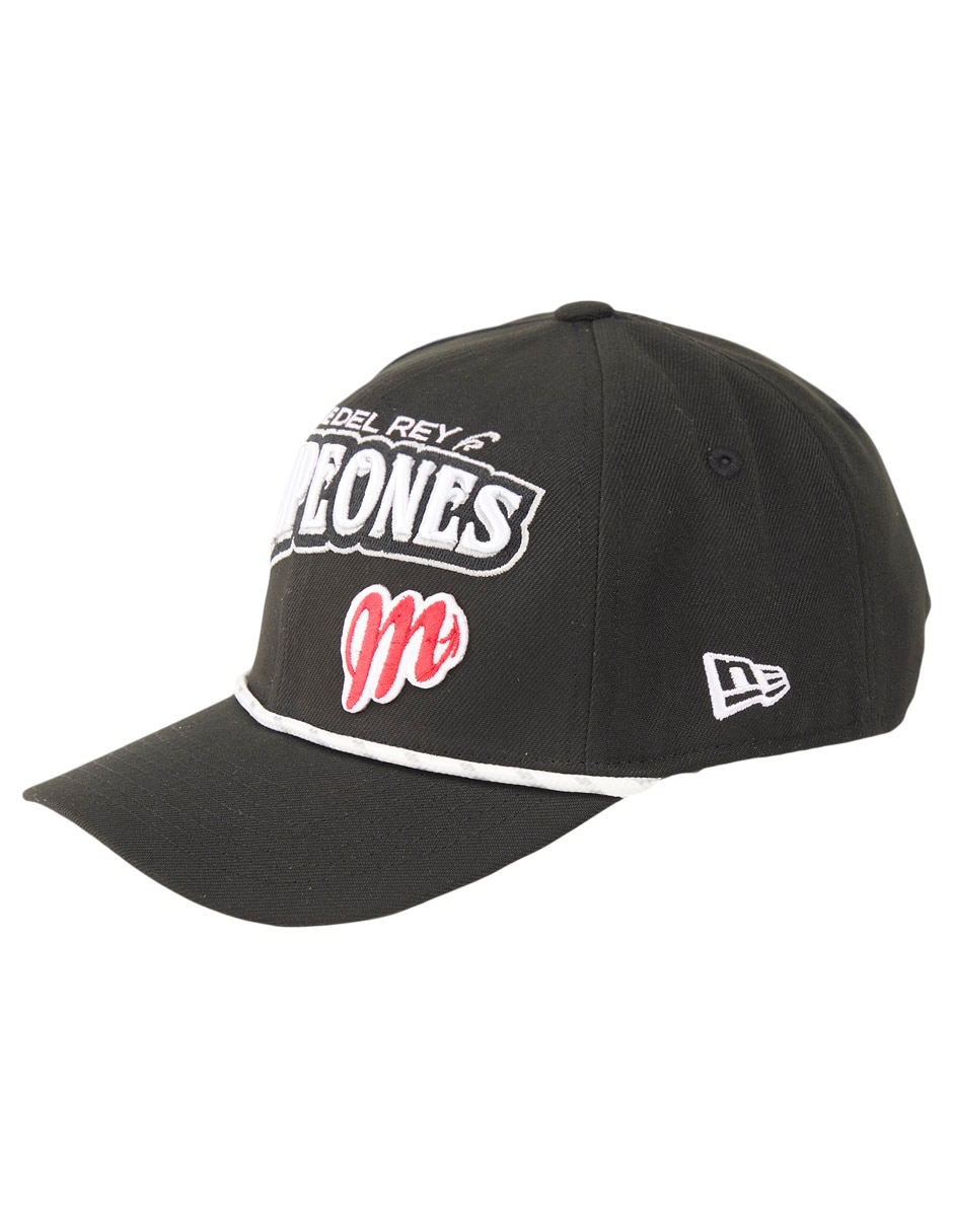 Gorra visera curva correa ajustable casual Diablos Rojos del México para hombre 3