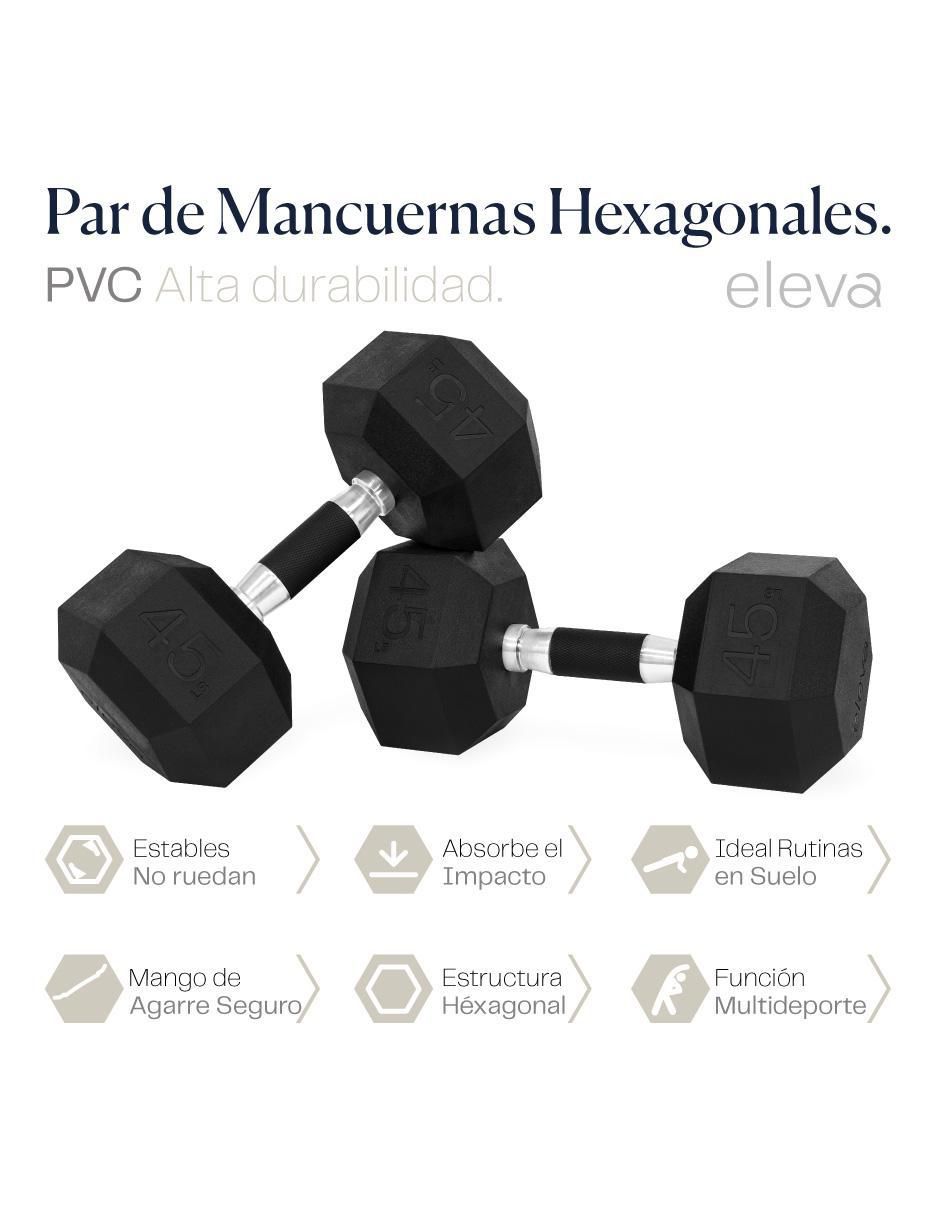 "mancuerna/set mancuernas/kit mancuernas" de peso fijo eleva 20 kg 2 "piezas"