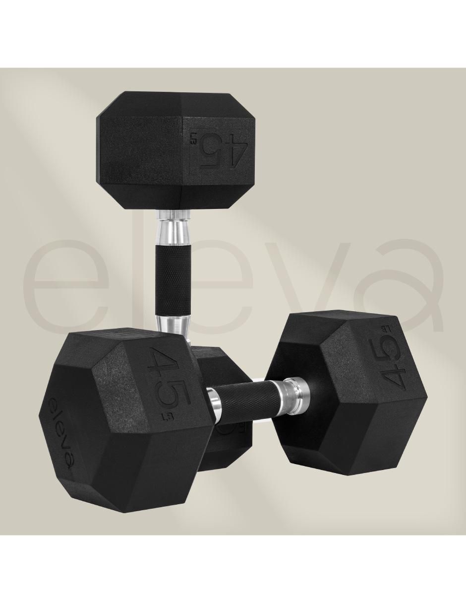 "mancuerna/set mancuernas/kit mancuernas" de peso fijo eleva 20 kg 2 "piezas"