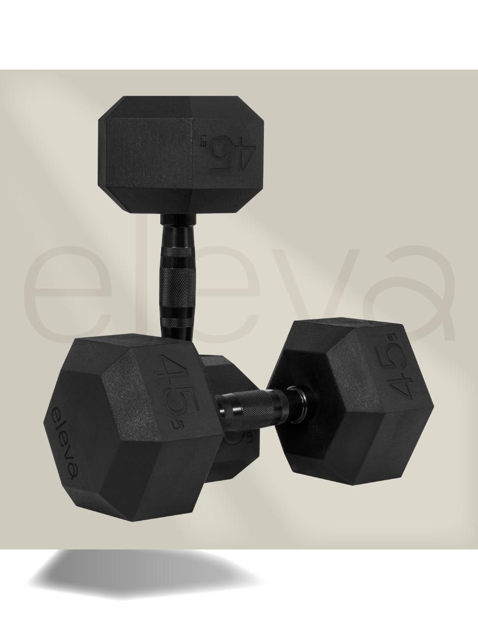 Set mancuernas de peso fijo 20 kg 2 piezas 6