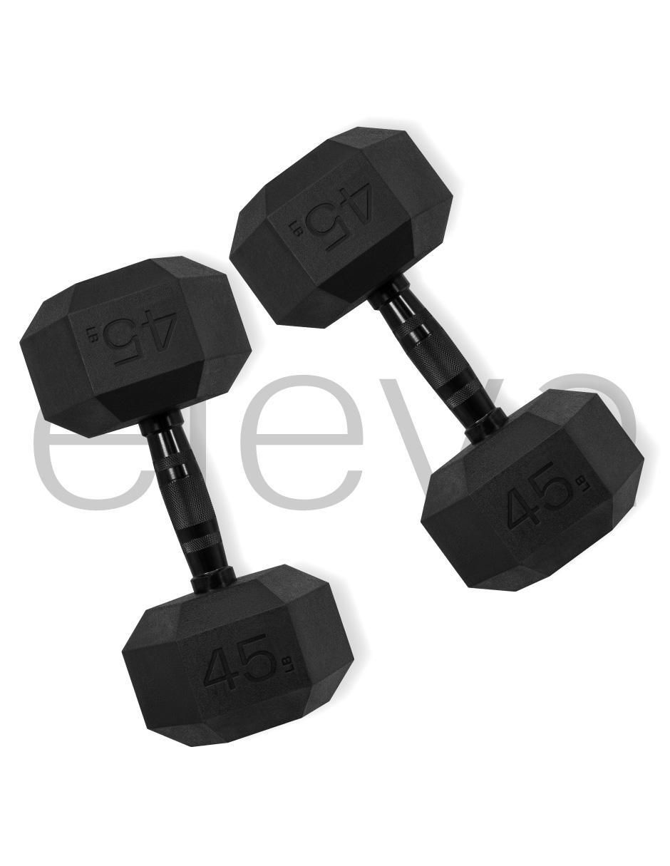 Set mancuernas de peso fijo 20 kg 2 piezas 7