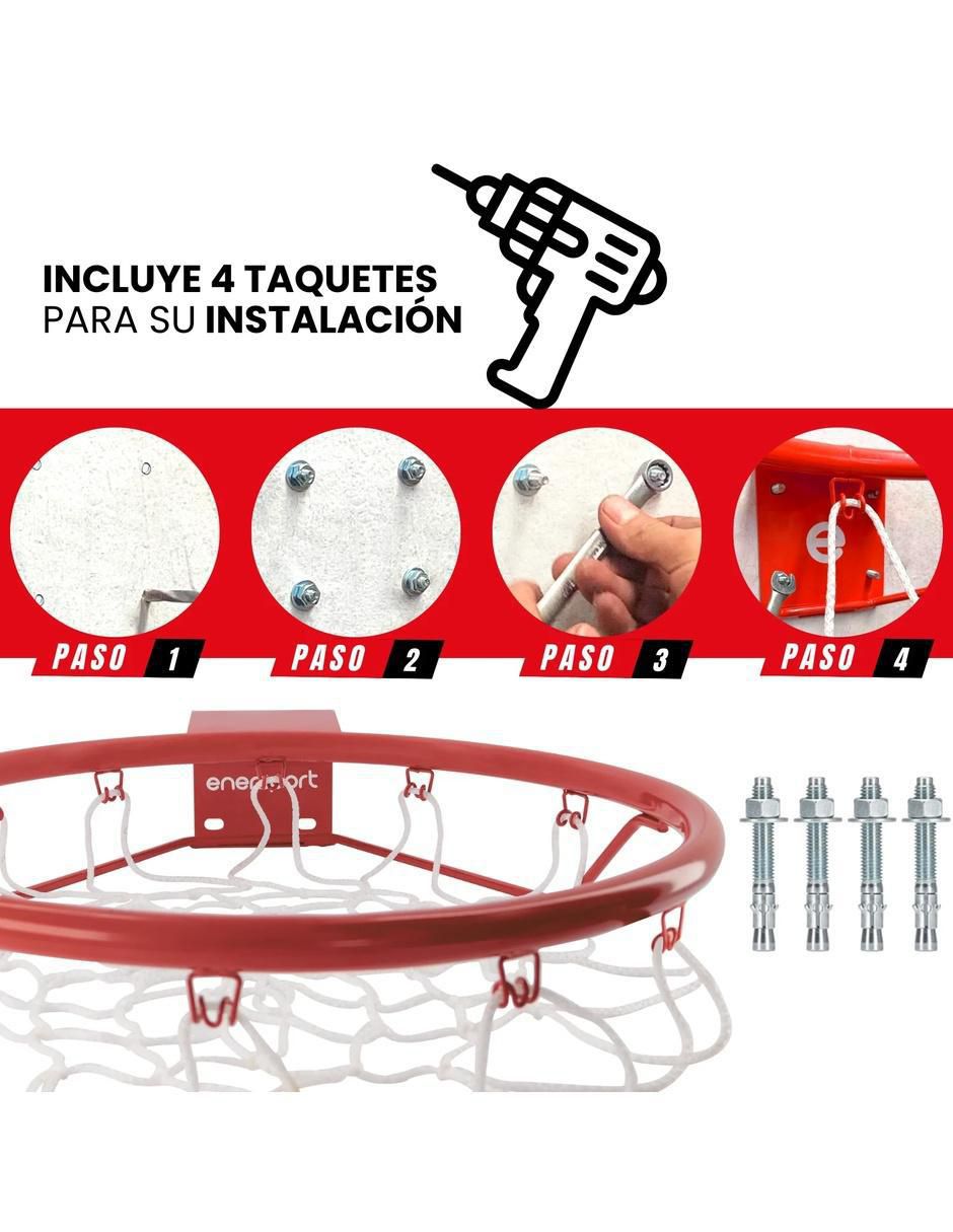 Aro y red premium de básquetbol profesional adulto 3