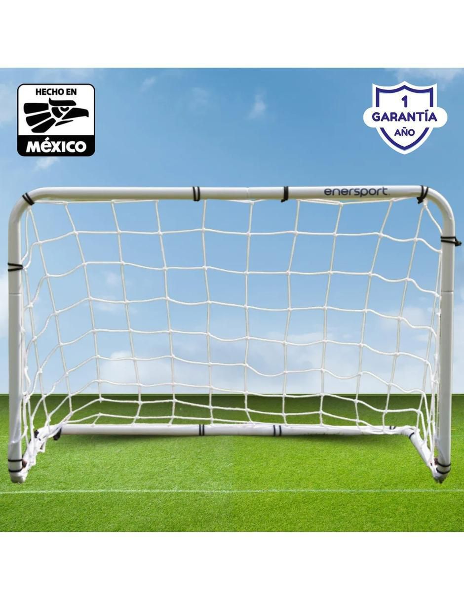 Portería para fútbol con red infantil 2