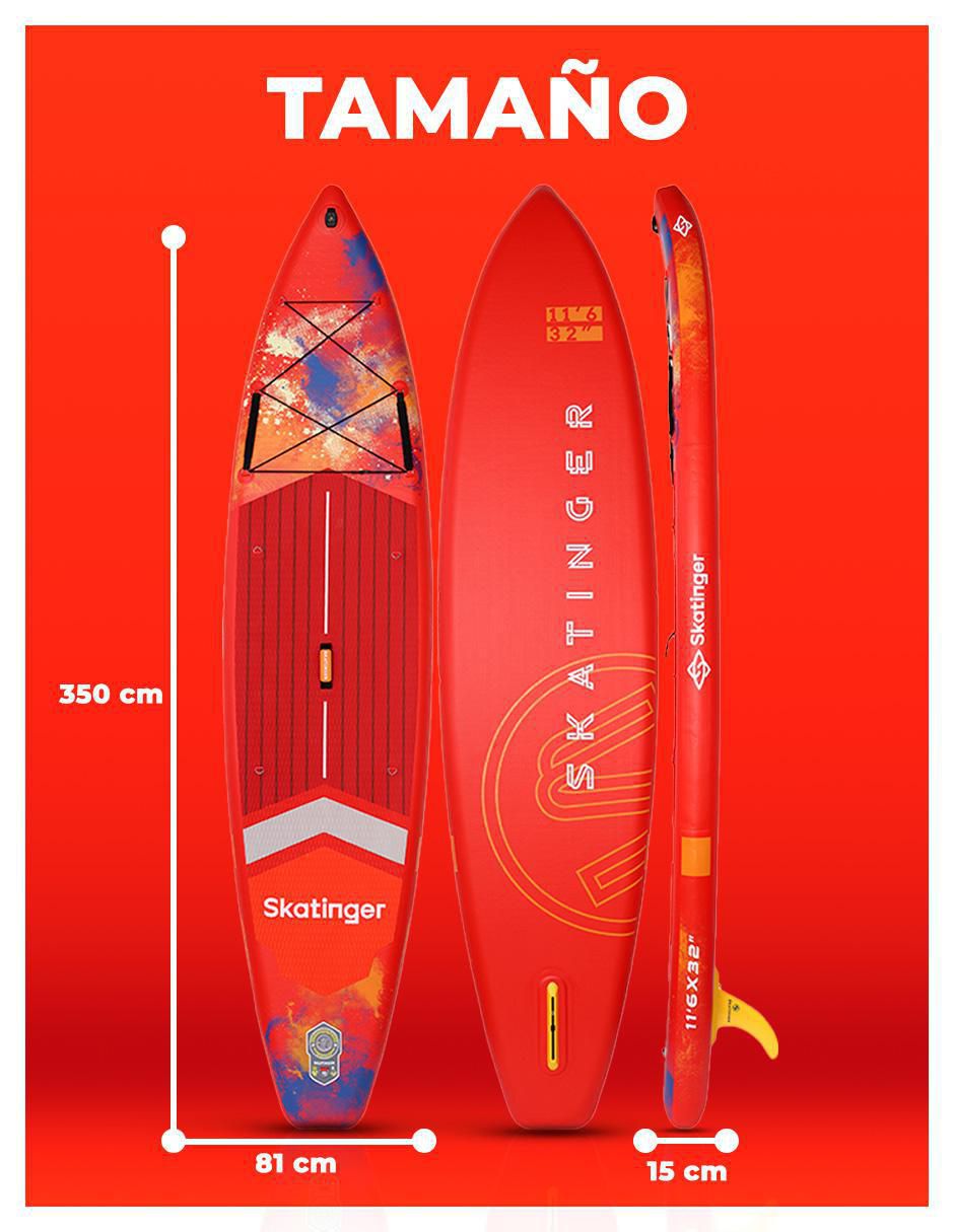 Tabla surf Interstellar red adulto 8