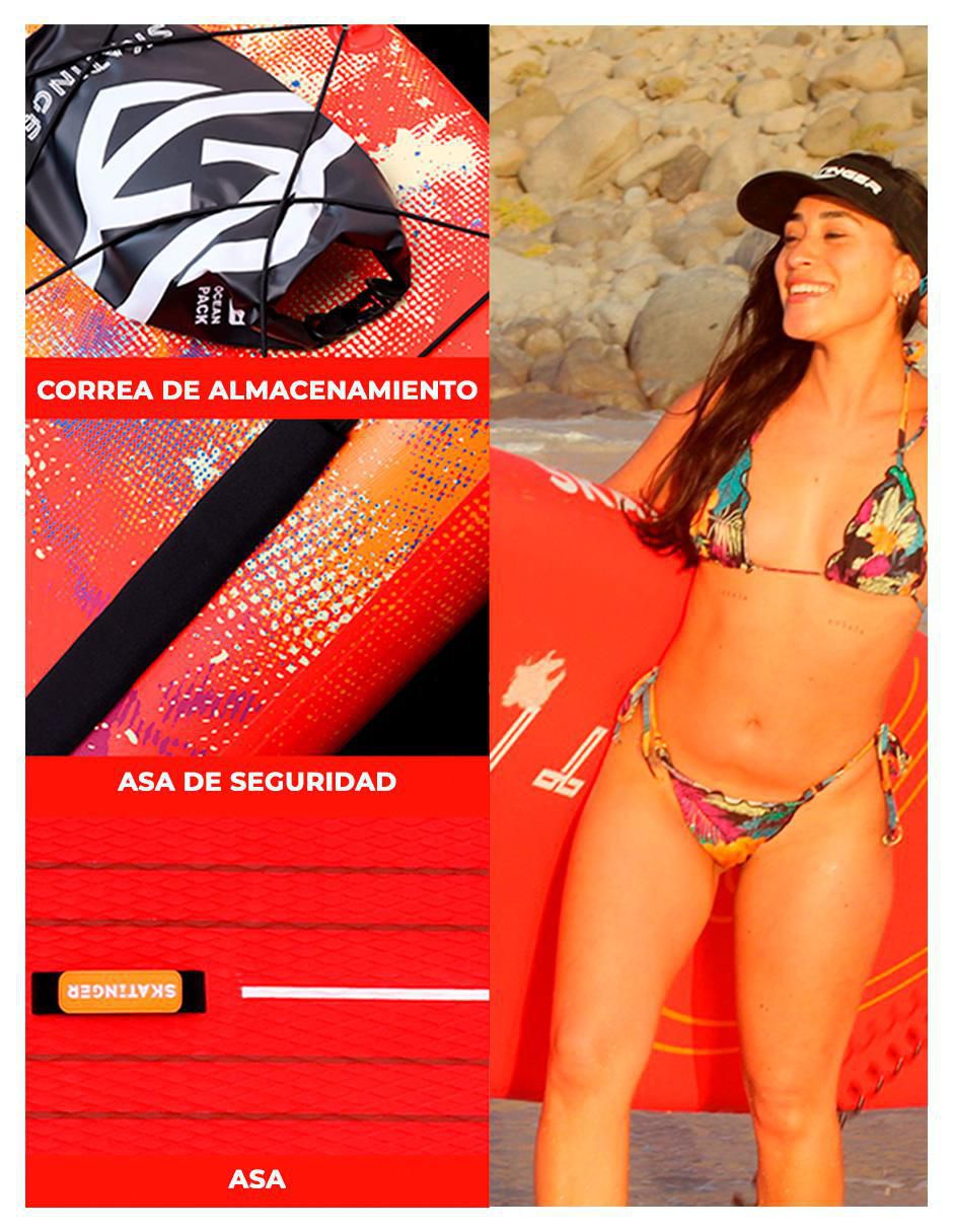 Tabla surf Interstellar red adulto 4