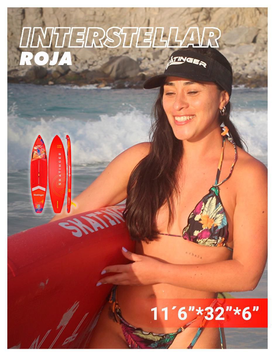 Tabla surf Interstellar red adulto 7
