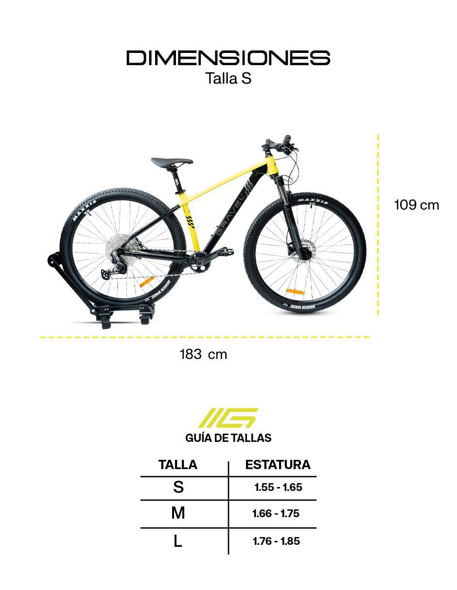 Bicicleta de montaña gravel "rodada" 29 vinson 12 pro 15¨ "para" unisex