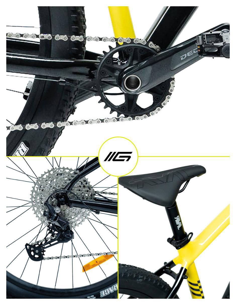 Bicicleta de montaña gravel "rodada" 29 vinson 12 pro 15¨ "para" unisex