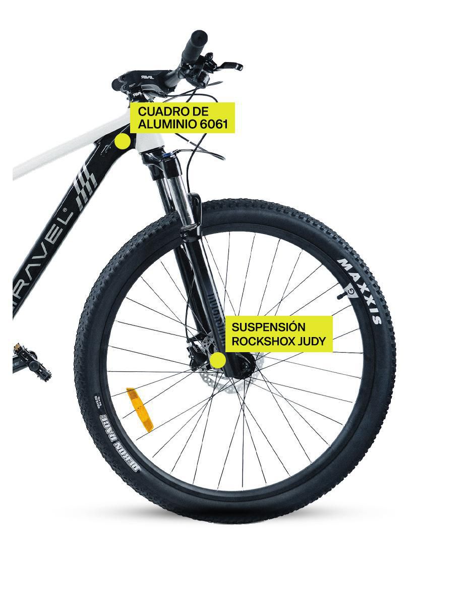 Bicicleta de montaña rodada 29 unisex 3
