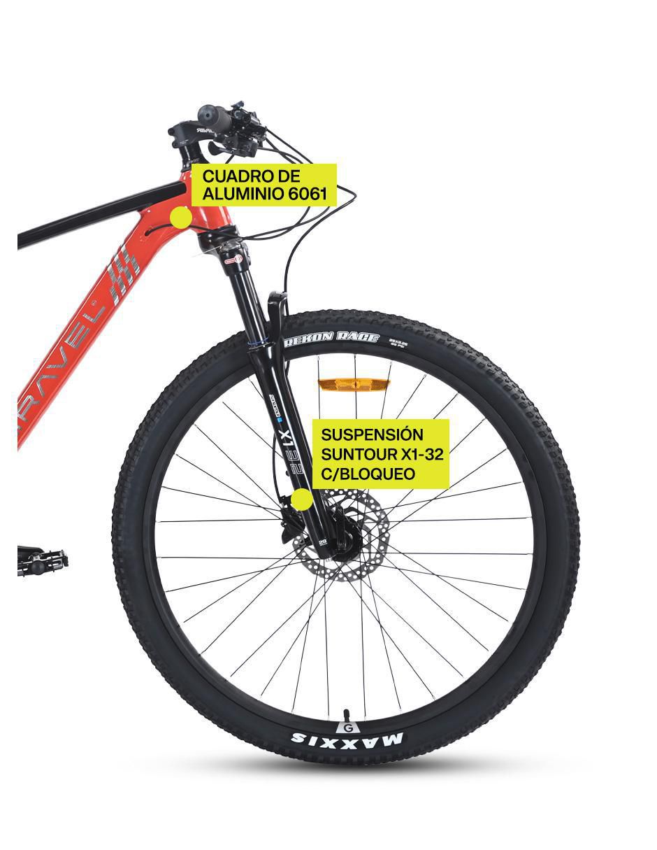 Bicicleta de montaña gravel "rodada" 29 vinson 12 15¨ "para" unisex