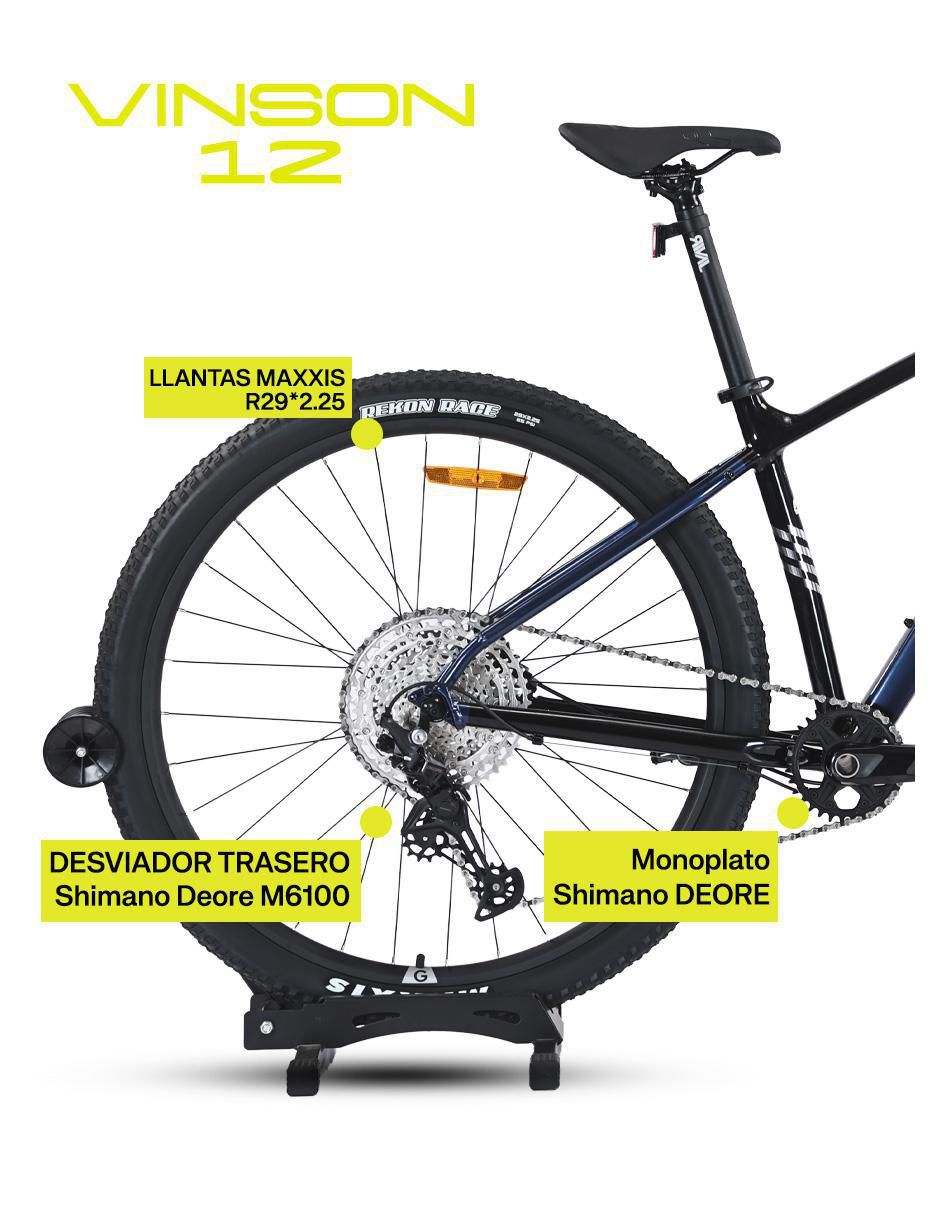 Bicicleta de montaña rodada 29 Vinson unisex 4