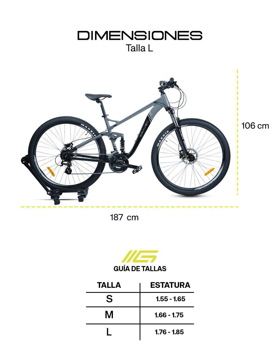 Bicicleta de montaña gravel "rodada" 29 fuji 2025 19¨ "para" unisex