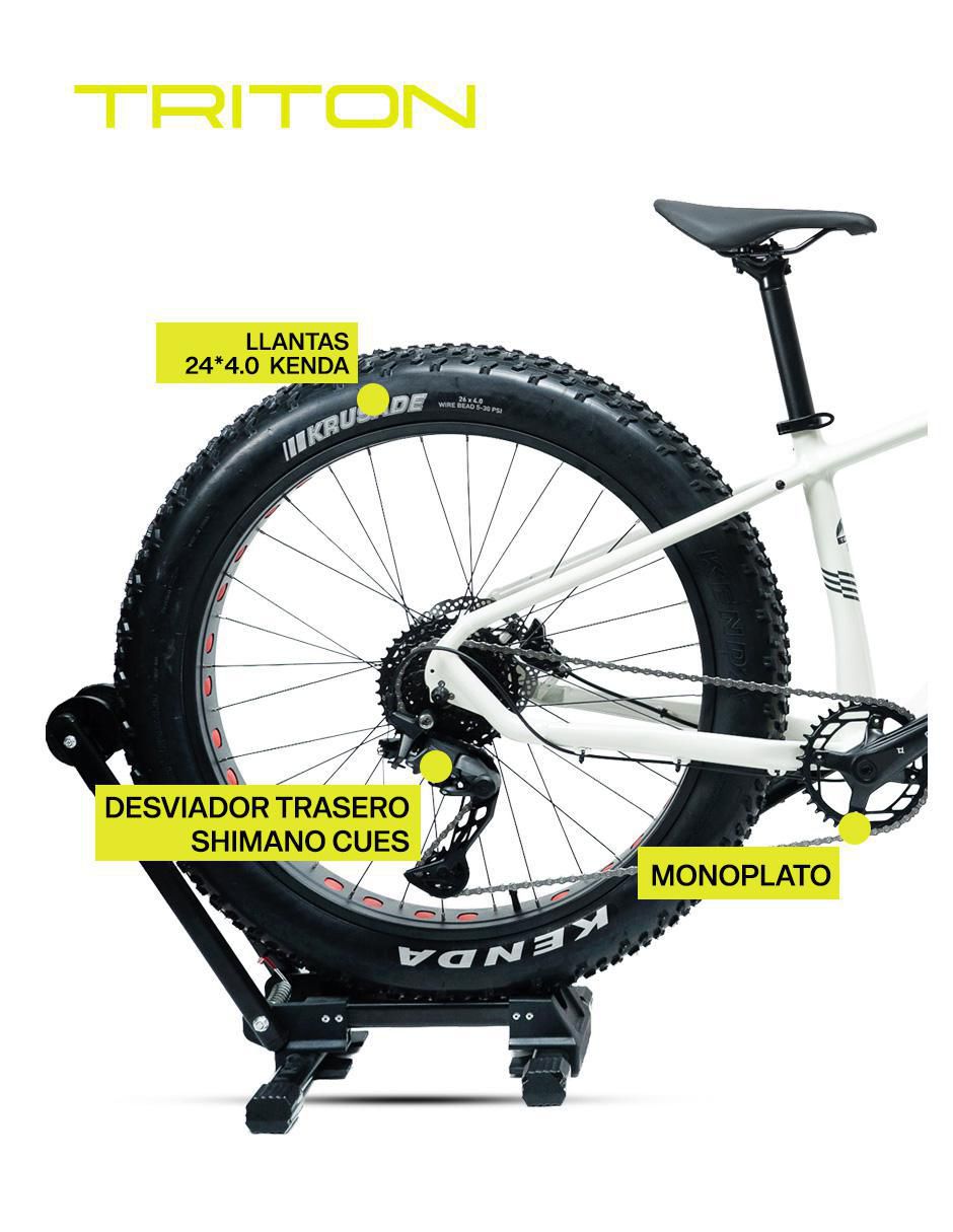 Bicicleta de montaña gravel "rodada" 26 triton m "para" unisex